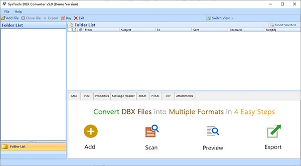 SysTools DBX to PST Converter(邮件格式转换工具)